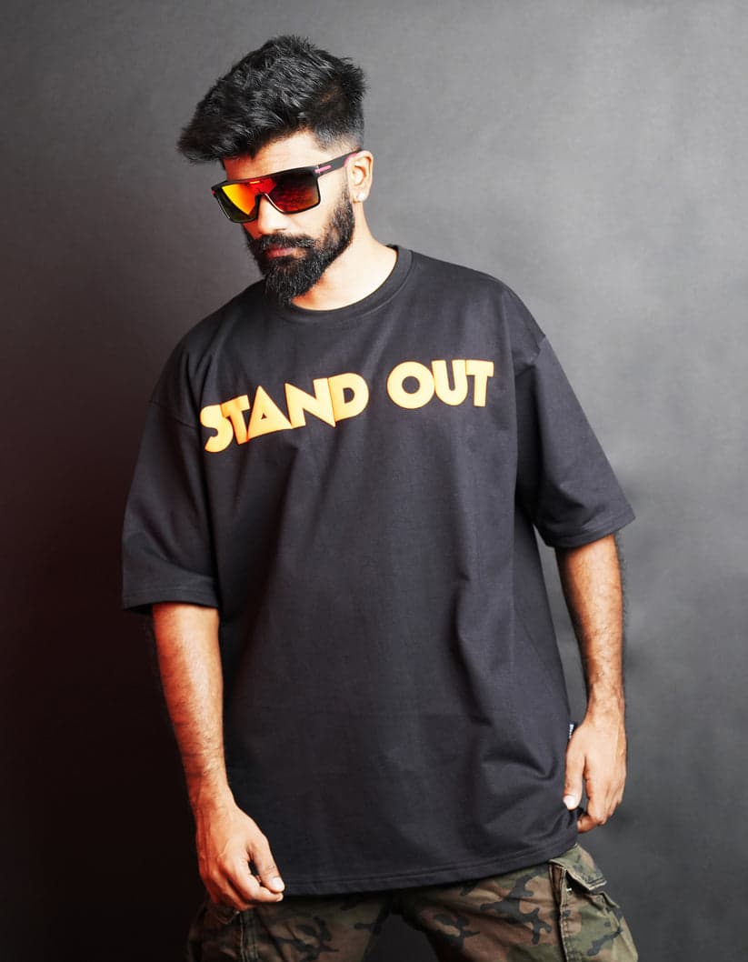Vordy'X Stand Out Oversized Premium Cotton T-Shirt