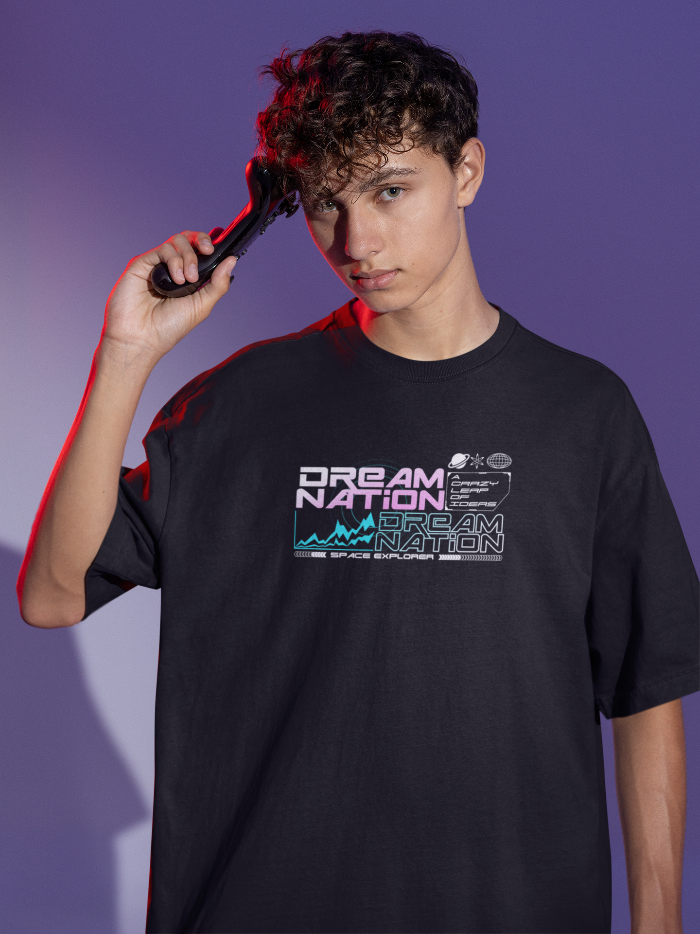 Vordy'X Dream Nation Oversized Premium T-Shirt
