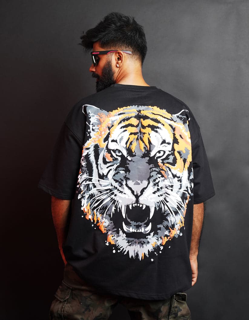 Vordy'X Stand Out Oversized  Premium Cotton T-Shirt